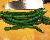 大きめインゲンとウィンナーのスープ作り方1写真