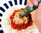 2分でできる！ツナとトマトの豆腐素麺♡作り方4写真