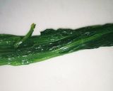 ほうれん草のお浸しのり巻き風作り方1写真