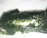ほうれん草のお浸しのり巻き風作り方6写真