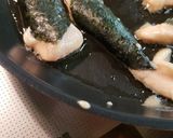 ゴマ油香る♪ササミの海苔梅焼き作り方9写真