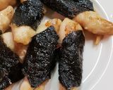 ゴマ油香る♪ササミの海苔梅焼き作り方10写真