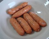レンジでチン！ウィンナーの白ワイン蒸し作り方2写真