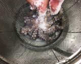 簡単、明石生タコの下処理&湯でる方法作り方1写真
