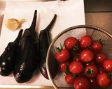 プチトマトとナスだけのラタトゥイユ作り方1写真