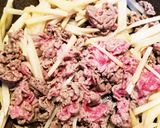 牛肉とじゃがいもの炒め物作り方3写真