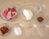 減塩 豚肉の梅みそ炒め作り方1写真