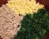 我が家の三色丼(おからパウダーと豆腐)作り方12写真