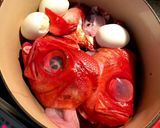オイスターソースで金目鯛の甘露煮作り方5写真