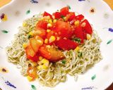 塩ラーメンで冷製パスタ風作り方5写真