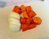ビール片手に気楽に夏野菜カレー作り方2写真