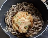 かき揚げネギ蕎麦作り方5写真