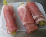 ふきの肉巻きでお弁当のおかず作り方3写真