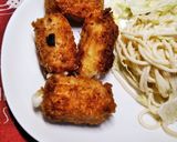 チーズドッグのような肉巻き作り方5写真