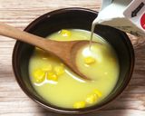 生クリームちょい足しで濃厚コーンスープ作り方3写真