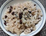 圧力鍋でお赤飯作り方6写真