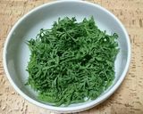 にんじんの葉でｼﾞｪﾉﾍﾞｰｾﾞｵｲﾙ作り方6写真