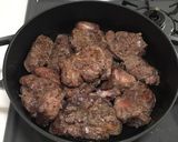 牛すね肉の赤ワイン煮★ストウブ作り方5写真