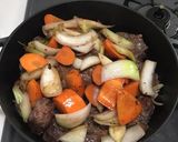 牛すね肉の赤ワイン煮★ストウブ作り方7写真