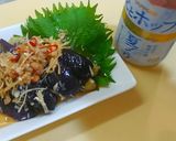 作り置き!揚げナスの冷やし香味和え(茄子作り方6写真
