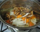 ★たっぷり根野菜とゆばのあんかけ蕎麦★作り方2写真