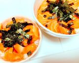 卵黄でまろやか☆サーモン漬け丼作り方4写真