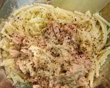 ツナとベビーリーフパスタ作り方2写真