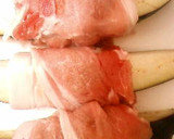 梅肉と茄子の豚肉巻き作り方3写真