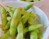 簡単おつまみ 茹で枝豆にかけただけ！作り方4写真