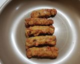 簡単一品♪ いかネギ天のバター醤油焼き作り方2写真