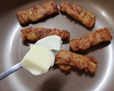 簡単一品♪ いかネギ天のバター醤油焼き作り方3写真