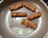 簡単一品♪ いかネギ天のバター醤油焼き作り方4写真