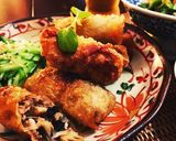 余った材料あれこれで一品♡二口揚げ春巻作り方11写真