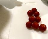 乾燥バジルのカプレーゼ作り方1写真