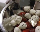 乾燥バジルのカプレーゼ作り方4写真