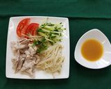 茹で豚しゃぶ 酢味噌だれ作り方5写真