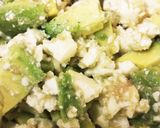 簡単おつまみ!アボカドと豆腐のたらこ和え作り方6写真
