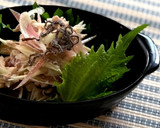 みょうがとツナのマヨ塩昆布和え♪作り方7写真