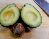 エビのアボカドサラダ★ポイントは貝柱缶作り方3写真