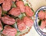 照り焼きピーマンの肉詰め♪作り方4写真