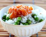 シワのない見た目も味もいい豆ご飯作り方6写真