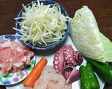 中華焼きビーフン(市販のたれで)作り方2写真