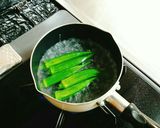 オクラの塩昆布和え☆作り方1写真