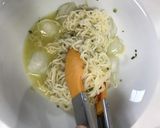 シーチキンと夏野菜の冷やし塩ラーメン☆作り方5写真