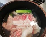 湯通しお肉の回鍋肉♡作り方2写真