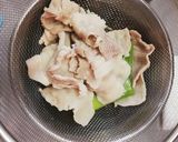 湯通しお肉の回鍋肉♡作り方3写真