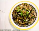 麻辣黑木耳炒洋蔥肉片．柯媽媽の植物燕窩作り方5写真