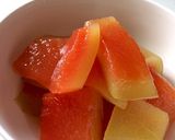 超簡単！スイカの皮の煮物作り方3写真