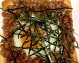 納豆タマゴトースト作り方5写真
