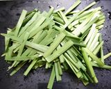 簡単！牛ニラのみょうがにんにく炒め作り方1写真